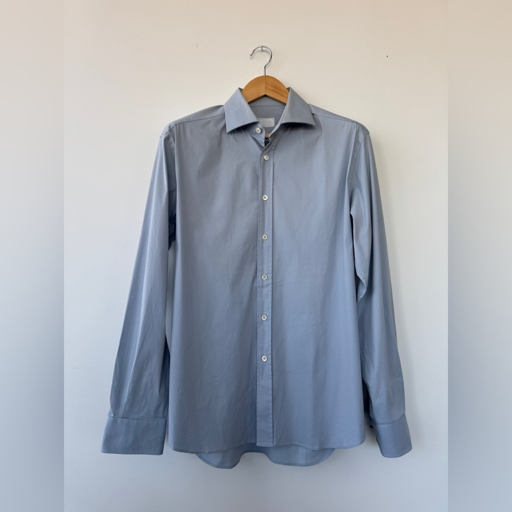 Blue Prada dress shirt
